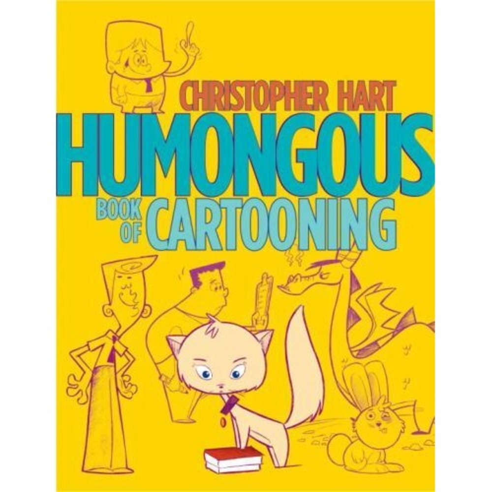 Humongous Book of Cartooning by Christopher Hart Art How To Book Cartoon